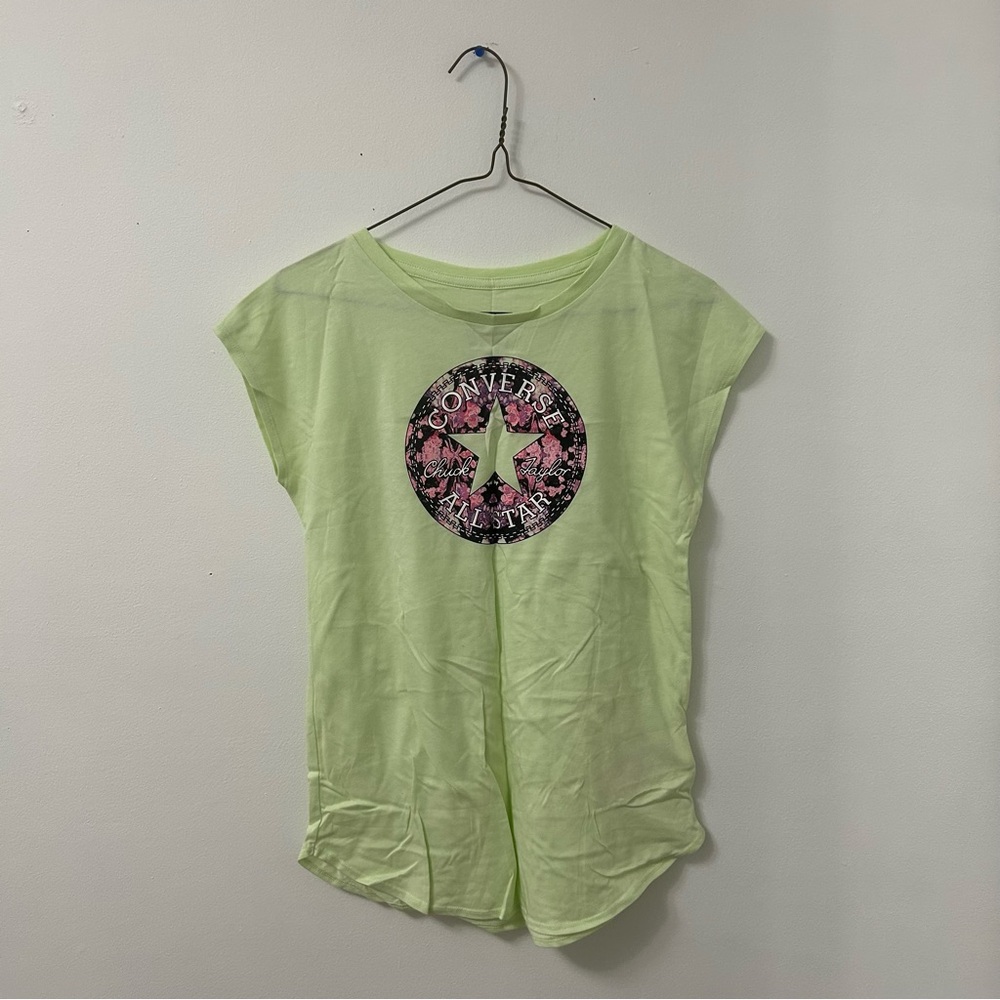 Converse Women's Lime Graphic Tee